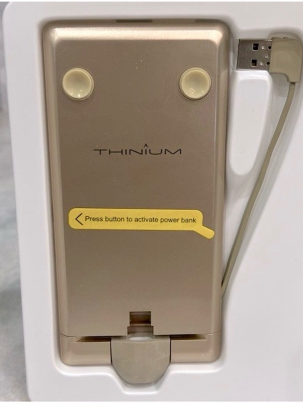 Thinium Cordless 3600 mAH Charger.  New - Picture 3 of 3